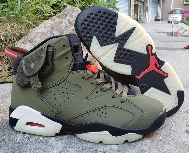 Women Jordan Shoes 6 SuperA Travis Scott